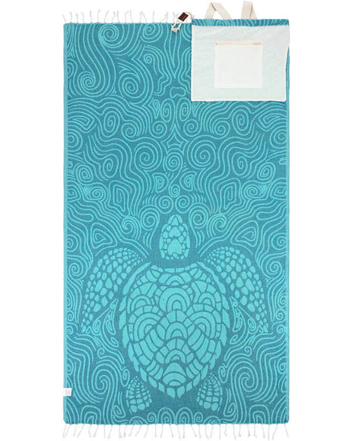 Handmade Beach Towel Bag