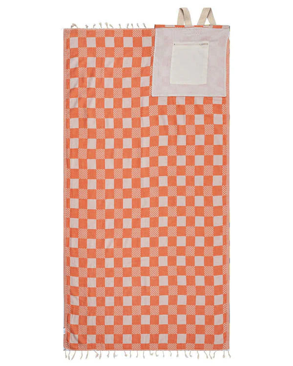 Handmade Beach Towel Bag