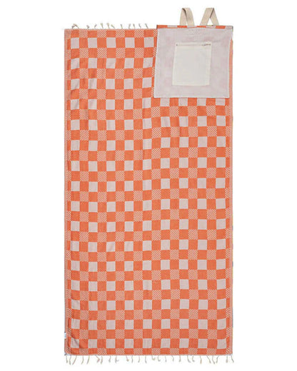 Handmade Beach Towel Bag