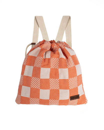 Handmade Beach Towel Bag