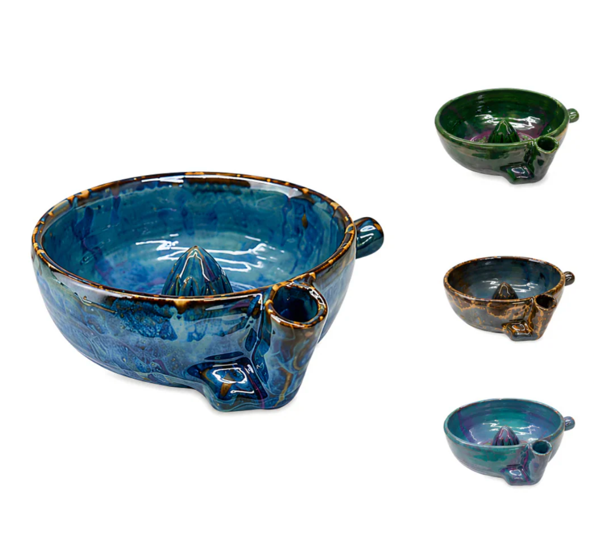 Handmade Berry Rinse Bowls