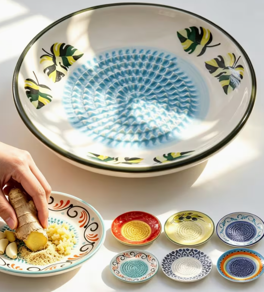 Ceramic Grater Plate