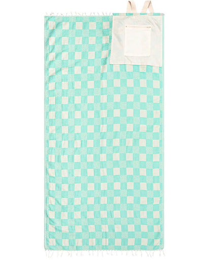 Handmade Beach Towel Bag